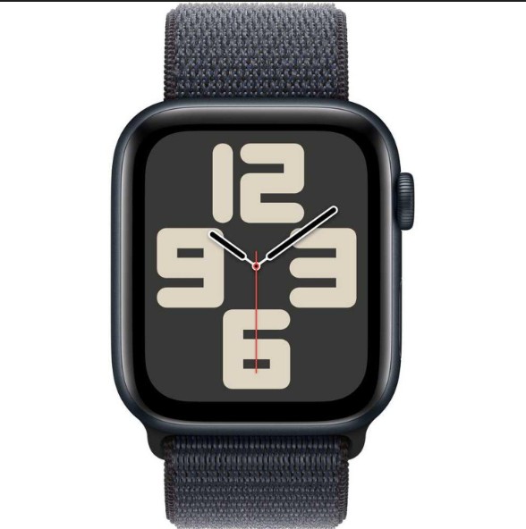 Apple Watch SE(2024)GPS 40mm Midnight AluminCase Ink Sport Loop